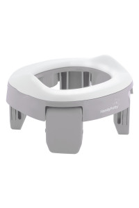 ROXY-KIDS Дорожный горшок HandyPotty в сумке /3 одноразовых пакета в комплекте Серый