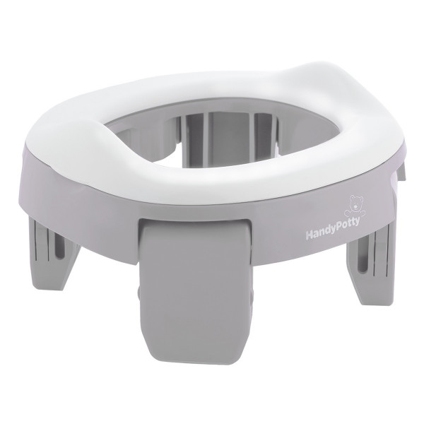 ROXY-KIDS Дорожный горшок HandyPotty в сумке /3 одноразовых пакета в комплекте Серый ROXY-KIDS Дорожный горшок HandyPotty в сумке /3 одноразовых пакета в комплекте Серый