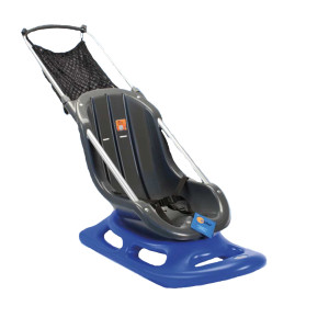 KHW Санки детские Snow Baby Fun (синий) 29522 с ручкой 1,20x0,90x2,35