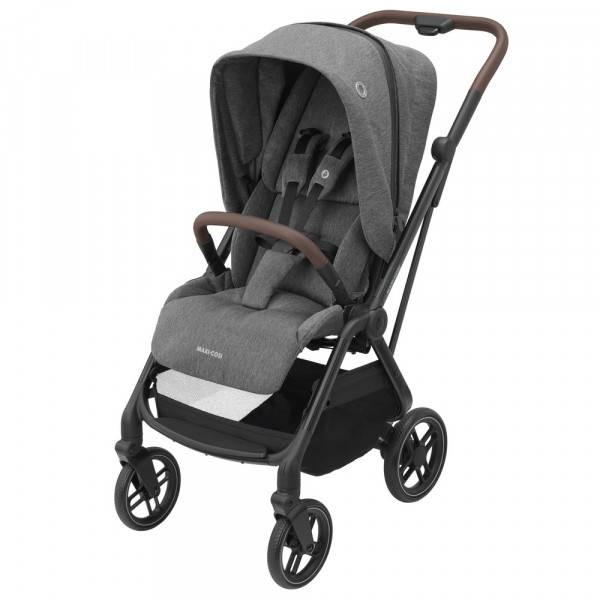 Maxi-Cosi Коляска детская прогулочная Leona Select Grey серый (большие колеса) Maxi-Cosi Коляска детская прогулочная Leona Select Grey серый (большие колеса)