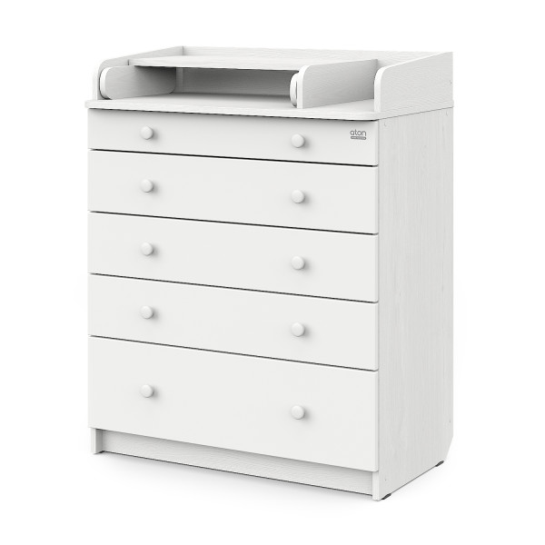 АТОН Комод  раскладной MAKS (5ящ) Ясень Тронхейм