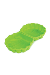 PARADISO TOYS Песочница с крышкой Ракушка (87 x 78 x 20h) Зеленый