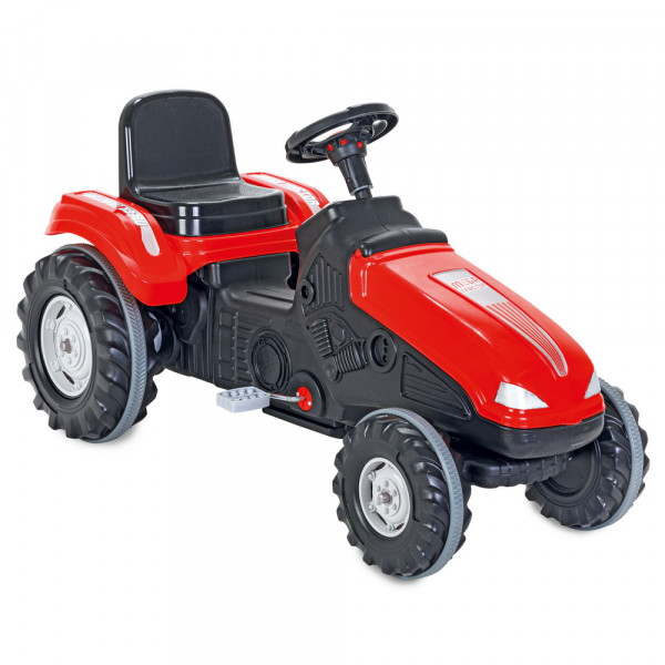PILSAN Педальная машина Трактор MEGA, Red/Красный, 114x53,5x64 см PILSAN Педальная машина Трактор MEGA, Red/Красный, 114x53,5x64 см