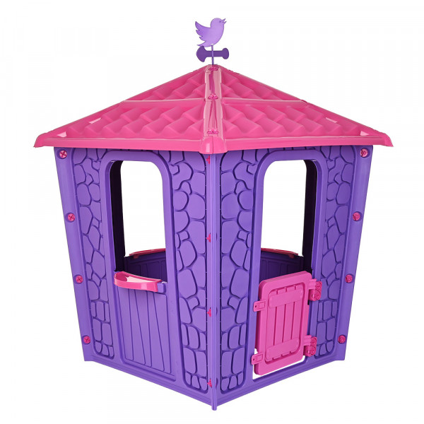 PILSAN Детский игровой дом Stone House Purple/Фиолетовый,114x114x151 см PILSAN Детский игровой дом Stone House Purple/Фиолетовый,114x114x151 см