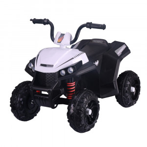 PITUSO Электроквадроцикл S601,6V/4.5Ahx2,40Wx2,кол. EVA,MP3,кож.сид.,амортиз,86x56x66см,Белый/WHITE