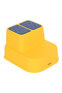 PITUSO Подставка для ног 2-ступенчатая антискользящая Yellow/Желтая,333625 см,п/пакет (уп/20 шт)