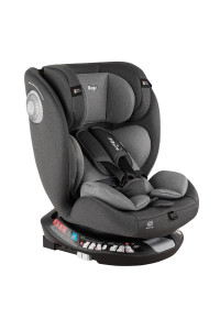Pituso Удерживающее устройство для детей 0-36 кг Roys+ Dark grey, grey  Inlay /Т.серый,Серый вкладыш
