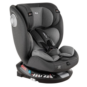 Pituso Удерживающее устройство для детей 0-36 кг Roys+ Dark grey, grey  Inlay /Т.серый,Серый вкладыш