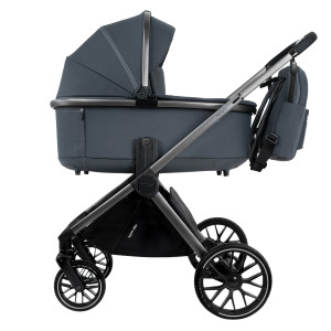 PITUSO Коляска 2 в1 Mayla Plus короб+прогулка Graphite/Graphite + Подарок