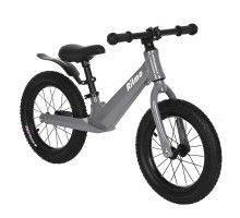 PITUSO Беговел Ritmo, Magnesium, колеса AIR 14", заднее крыло  Grey/Серый