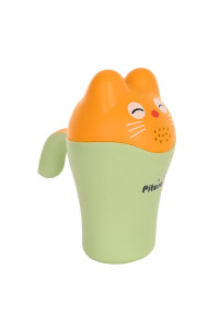 PITUSO Ковш Котик с крышкой, Green/Фисташковый,10,51718,5см (уп/100 шт)