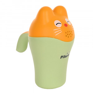 PITUSO Ковш Котик с крышкой, Green/Фисташковый,10,51718,5см (уп/100 шт)