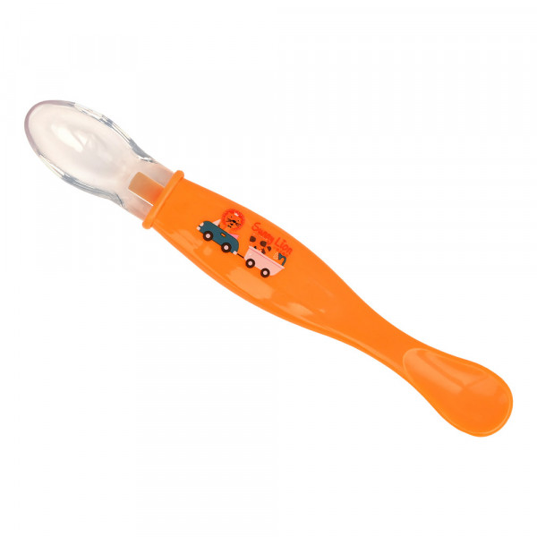 PITUSO Ложка маленькая силикон+пластик р.S (0м+) Orange (Оранжевый) (уп/24шт) PITUSO Ложка маленькая силикон+пластик р.S (0м+) Orange (Оранжевый) (уп/24шт)