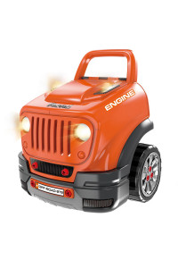 PITUSO Игровой набор Автомобилист Motor Master,Оранжевый,403947 см (61 эл.)