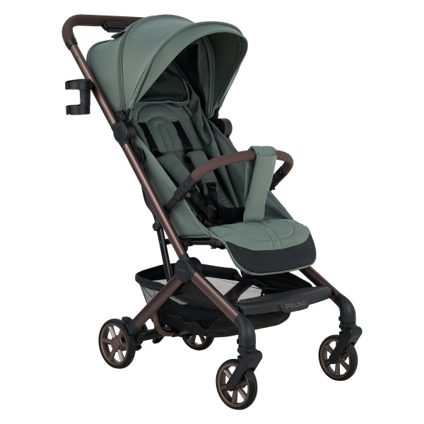 PITUSO коляска детская Q5 (прогулочная)Dark olive/PU
