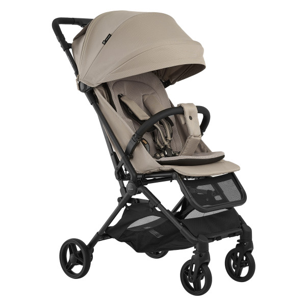 PITUSO коляска детская PERA Plus (прогулочная) Sapphire Sand/рама carbon/PU