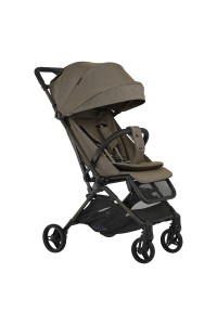 PITUSO коляска детская PERA Plus (прогулочная) Tuareg Beige/рама carbon gold/PU