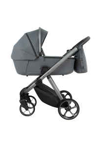 PITUSO Коляска 2 в1 Sole короб + прогулка Grey