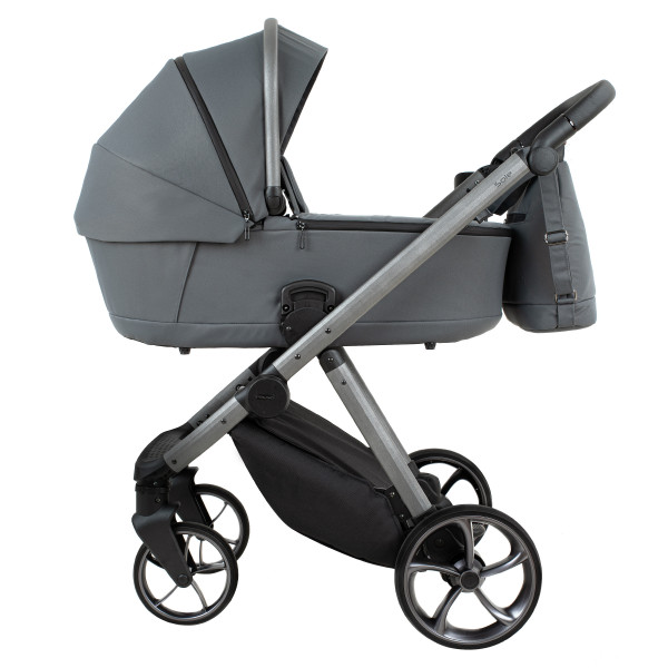 PITUSO Коляска 2 в1 Sole короб + прогулка Grey
