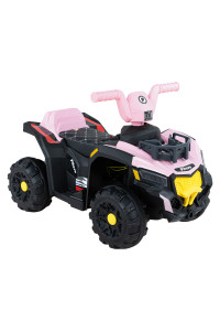 PITUSO Электроквадроцикл, 6V/7Ah,20Wx1, колеса пласт,свет,муз,c П/У,72x40x46,Pink/Розовый