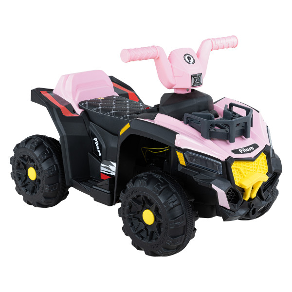 PITUSO Электроквадроцикл, 6V/7Ah,20Wx1, колеса пласт,свет,муз,c П/У,72x40x46,Pink/Розовый