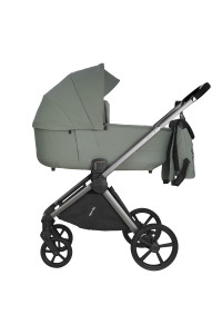 PITUSO Коляска 2 в1 Teffy короб+прогулка Sage Green/Graphite + Подарок