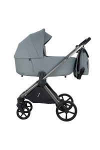PITUSO Коляска 2 в1 Teffy короб+прогулка Blue Tea/Graphite + Подарок