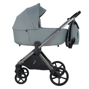 PITUSO Коляска 2 в1 Teffy короб+прогулка Blue Tea/Graphite + Подарок