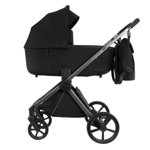 PITUSO Коляска 2 в1 Teffy короб+прогулка Caviar Black/Graphite + Подарок