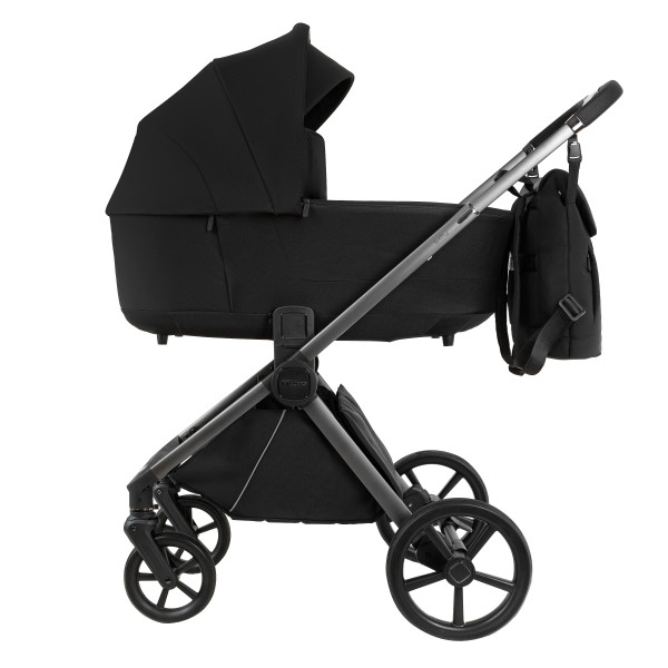 PITUSO Коляска 2 в1 Teffy короб+прогулка Caviar Black/Graphite + Подарок