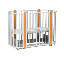 PITUSO Кровать детская + маятник 5/1 Asti съемная стенка Белый-бук