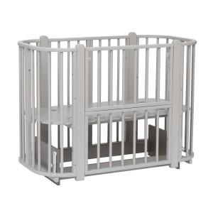 PITUSO Кровать детская + маятник 5/1 Asti съемная стенка Капучино