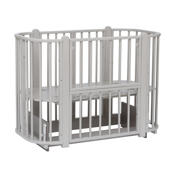 PITUSO Кровать детская + маятник 5/1 Asti съемная стенка Капучино