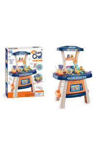 PITUSO Игровой набор Кухня Супершеф (41,52862,5 см)  22 эл-та (свет,звук) (уп/10шт)