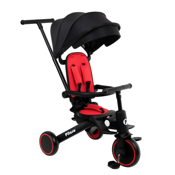 PITUSO Велосипед трехколесный Leve Pro, складной, разм. упак. 66х34х31 см, Red/Красный PITUSO Велосипед трехколесный Leve Pro, складной, разм. упак. 66х34х31 см, Red/Красный