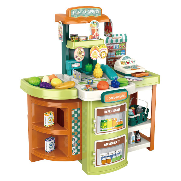 PITUSO Игровой набор Супермаркет 52,329,261,6 см,58 эл-в (в кор.6 шт.) PITUSO Игровой набор Супермаркет 52,329,261,6 см,58 эл-в (в кор.6 шт.)