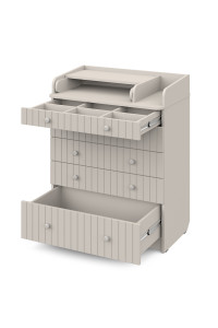 PITUSO Комод  раскладной VESTA (5 ящ) Кашемир-Кашемир
