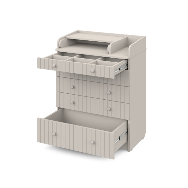 PITUSO Комод  раскладной VESTA (5 ящ) Кашемир-Кашемир