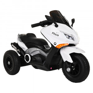 PITUSO Электромотоцикл 9188, 6V/4,5Ahx2, возд.колеса, 109x54x72см, White / Белый