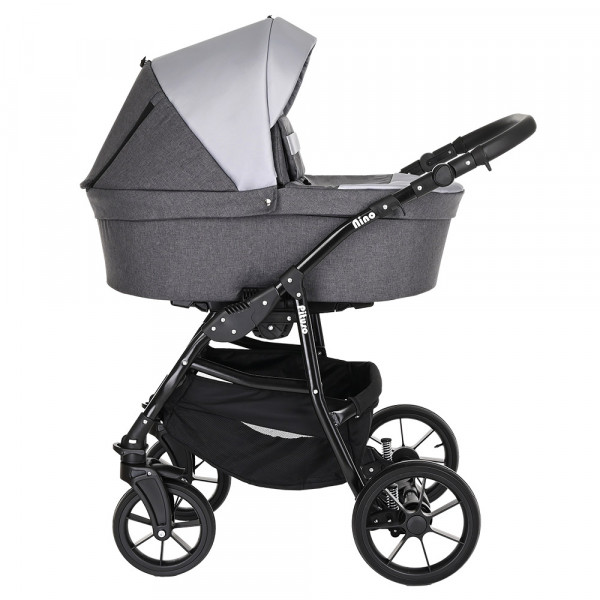PITUSO Коляска 2 в1 Nino короб+прогулка Antracyt+Кожа Metalic Grey PITUSO Коляска 2 в1 Nino короб+прогулка Antracyt+Кожа Metalic Grey купить mirdetstva-gran.ru