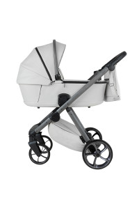 PITUSO Коляска 2 в1 Sole короб + прогулка leather/Island Stone