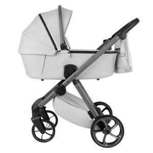 PITUSO Коляска 2 в1 Sole короб + прогулка leather/Island Stone
