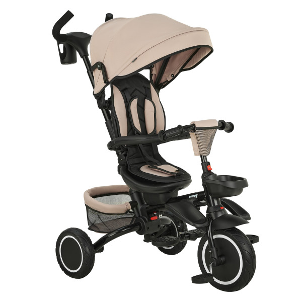 PITUSO Велосипед трехколесный Elite Plus Beige/Бежевый, 10"/8"