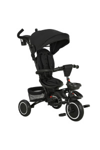 PITUSO Велосипед трехколесный Elite Plus Black/черный, 10"/8"