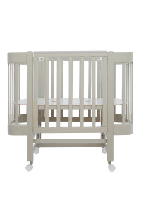 PITUSO Кровать приставная/маятник/автостенка Mirelle 10070 см Капучино