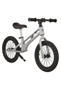 PITUSO Беговел Spark,Magnesium,колеса 14",подножка, Light Grey/Светло серый