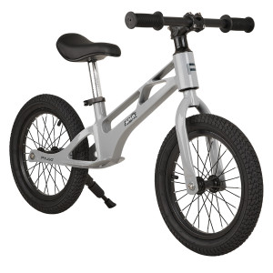 PITUSO Беговел Spark,Magnesium,колеса 14",подножка, Light Grey/Светло серый