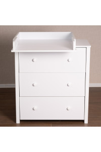 PITUSO Комод  раскладной Liron (3 ящ) Белый
