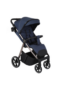 PITUSO Коляска детская EMMA (прогулочная),Navy Blue/Темно-Синий/PU