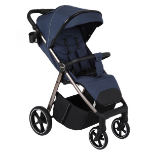 PITUSO Коляска детская EMMA (прогулочная),Navy Blue/Темно-Синий/PU